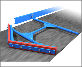 Polyurethane Vee Plough Blade